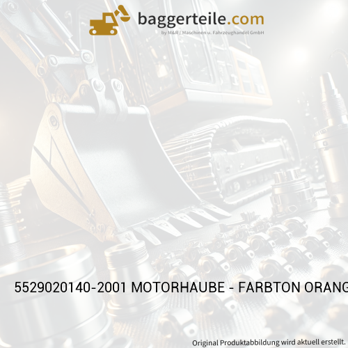 5529020140-2001 MOTORHAUBE - FARBTON ORANGE
