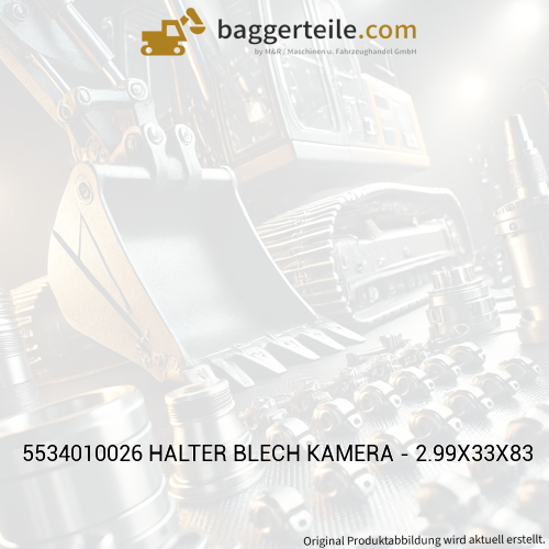 5534010026 HALTER BLECH KAMERA - 2.99X33X83