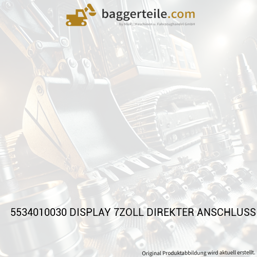 5534010030 DISPLAY 7ZOLL DIREKTER ANSCHLUSS 4 KAMERAS SPLITSC