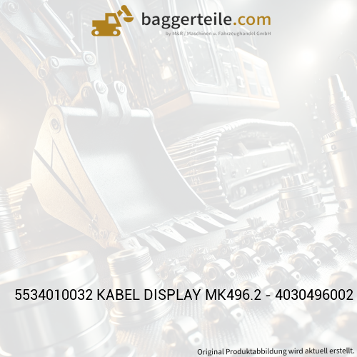 5534010032 KABEL DISPLAY MK496.2 - 4030496002