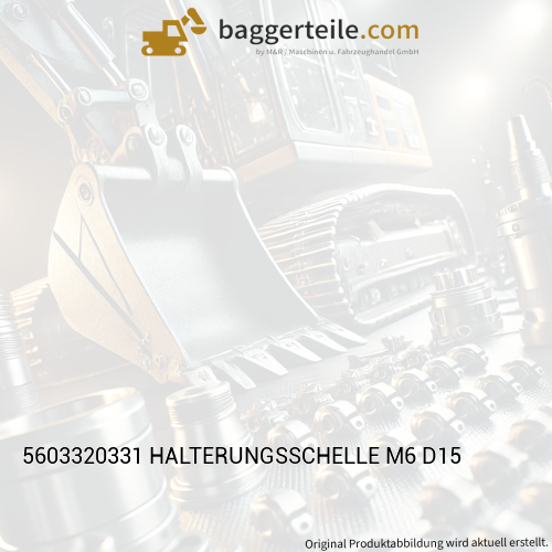 5603320331 HALTERUNGSSCHELLE M6 D15