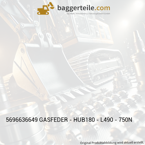 5696636649 GASFEDER - HUB180 - L490 - 750N
