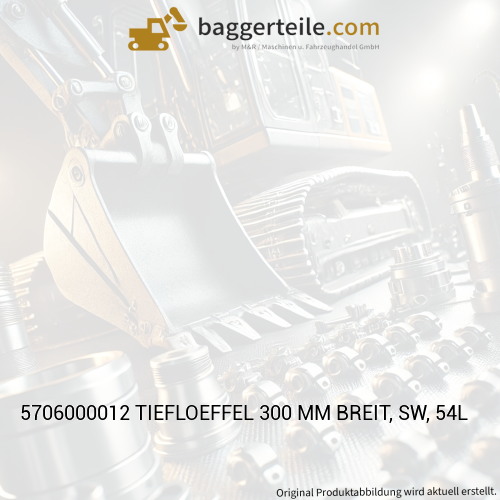 5706000012 TIEFLOEFFEL 300 MM BREIT, SW, 54L