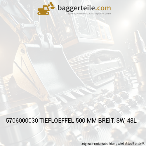 5706000030 TIEFLOEFFEL 500 MM BREIT, SW, 48L