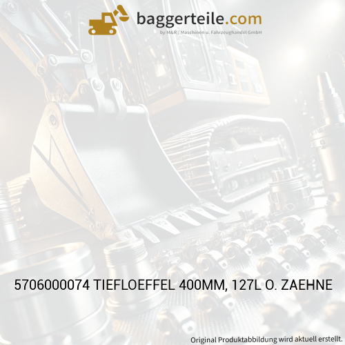 5706000074 TIEFLOEFFEL 400MM, 127L O. ZAEHNE
