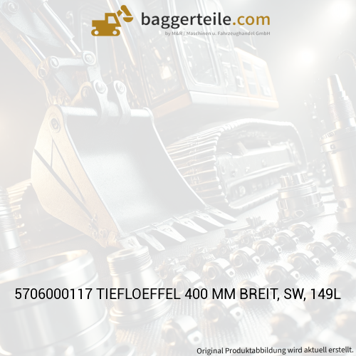5706000117 TIEFLOEFFEL 400 MM BREIT, SW, 149L