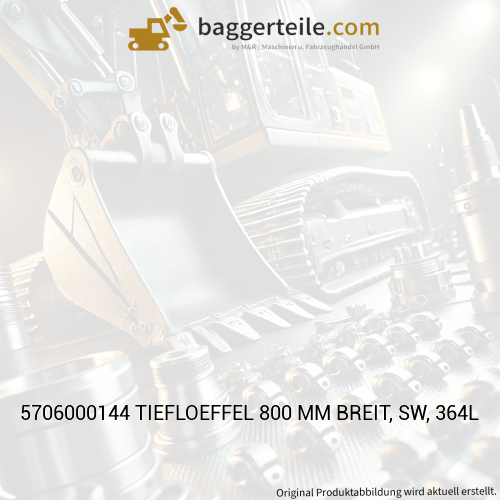 5706000144 TIEFLOEFFEL 800 MM BREIT, SW, 364L