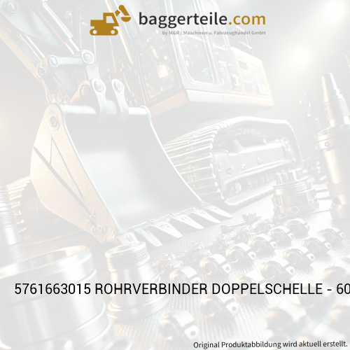 5761663015 ROHRVERBINDER DOPPELSCHELLE - 60X88
