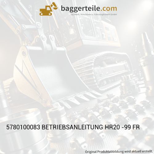 5780100083 BETRIEBSANLEITUNG HR20 -99 FR