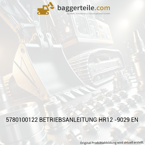 5780100122 BETRIEBSANLEITUNG HR12 -9029 EN