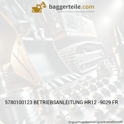 5780100123 BETRIEBSANLEITUNG HR12 -9029 FR