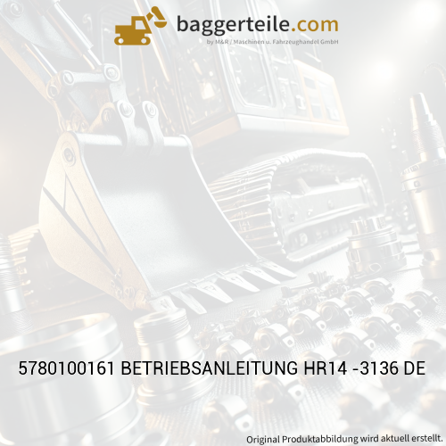 5780100161 BETRIEBSANLEITUNG HR14 -3136 DE