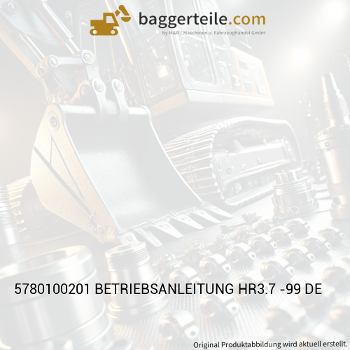 5780100201 BETRIEBSANLEITUNG HR3.7 -99 DE