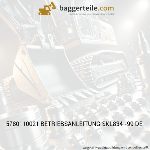 5780110021 BETRIEBSANLEITUNG SKL834 -99 DE