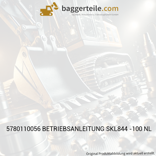 5780110056 BETRIEBSANLEITUNG SKL844 -100 NL
