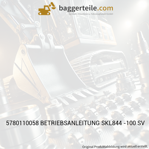 5780110058 BETRIEBSANLEITUNG SKL844 -100 SV