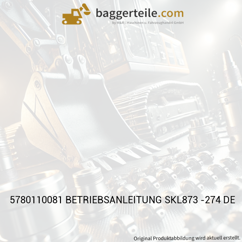5780110081 BETRIEBSANLEITUNG SKL873 -274 DE