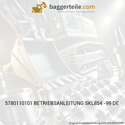 5780110101 BETRIEBSANLEITUNG SKL854 -99 DE