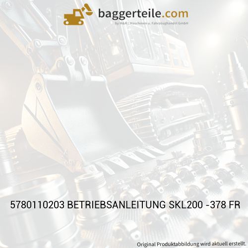 5780110203 BETRIEBSANLEITUNG SKL200 -378 FR