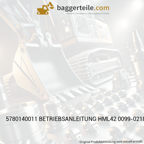 5780140011 BETRIEBSANLEITUNG HML42 0099-0218 DE