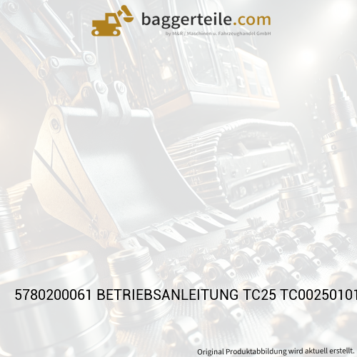 5780200061 BETRIEBSANLEITUNG TC25 TC00250101-XXXX DE