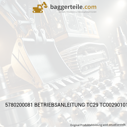 5780200081 BETRIEBSANLEITUNG TC29 TC00290101-0814 DE