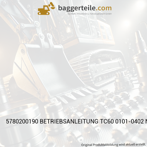 5780200190 BETRIEBSANLEITUNG TC60 0101-0402 NL