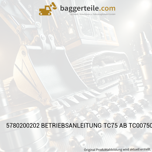 5780200202 BETRIEBSANLEITUNG TC75 AB TC00750101 DA
