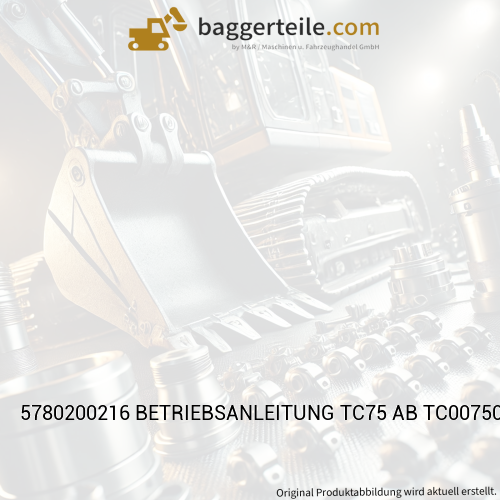 5780200216 BETRIEBSANLEITUNG TC75 AB TC00750101 SW