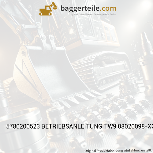 5780200523 BETRIEBSANLEITUNG TW9 08020098-XXXX DE