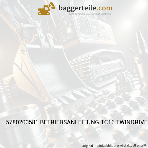 5780200581 BETRIEBSANLEITUNG TC16 TWINDRIVE AB TC16TD1824 NL