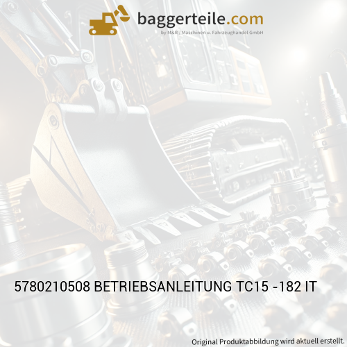 5780210508 BETRIEBSANLEITUNG TC15 -182 IT
