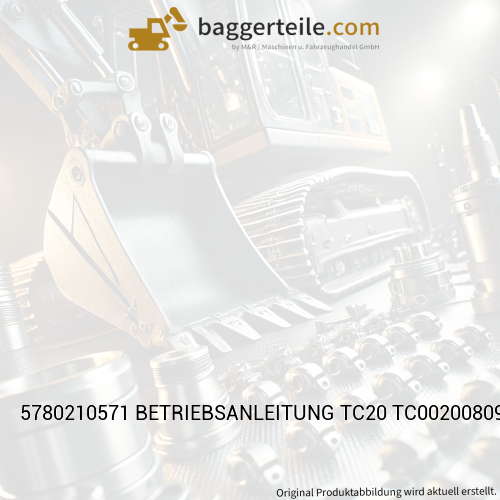 5780210571 BETRIEBSANLEITUNG TC20 TC00200809-XXXX NL