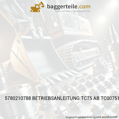 5780210788 BETRIEBSANLEITUNG TC75 AB TC00751040 SV