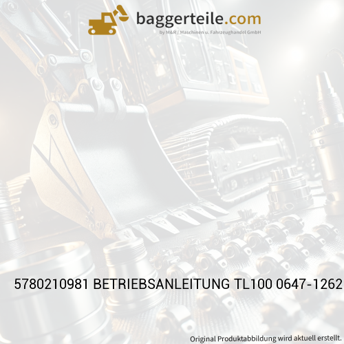 5780210981 BETRIEBSANLEITUNG TL100 0647-1262 NL