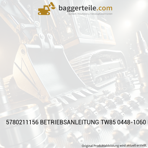 5780211156 BETRIEBSANLEITUNG TW85 0448-1060 FR