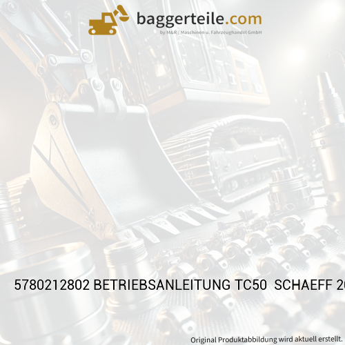 5780212802 BETRIEBSANLEITUNG TC50  SCHAEFF 2017-01 AB TC00500