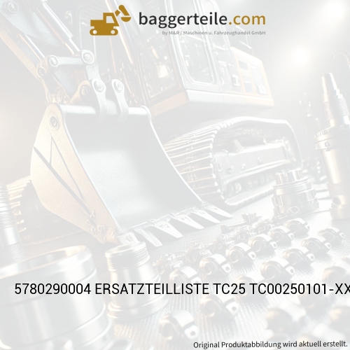 5780290004 ERSATZTEILLISTE TC25 TC00250101-XXXX FR