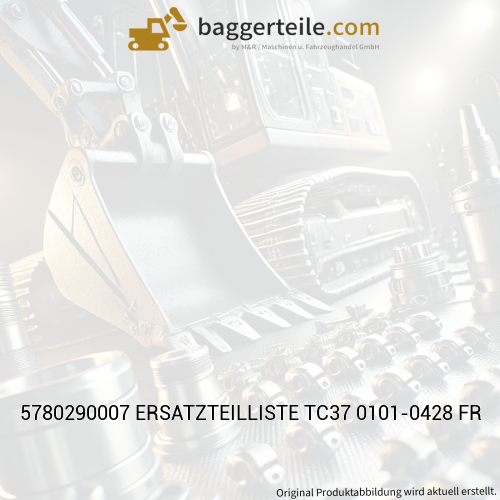 5780290007 ERSATZTEILLISTE TC37 0101-0428 FR