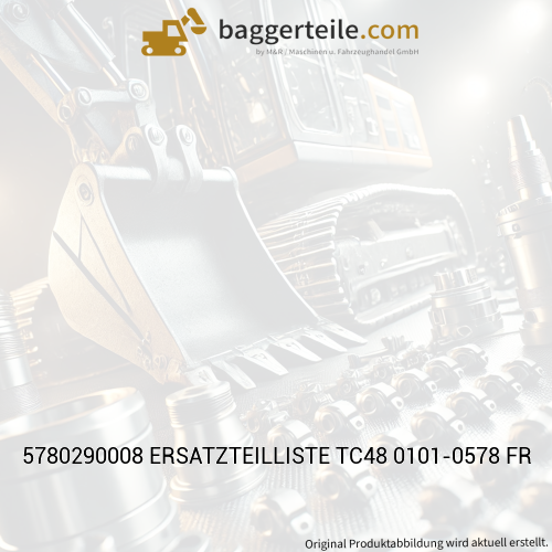 5780290008 ERSATZTEILLISTE TC48 0101-0578 FR