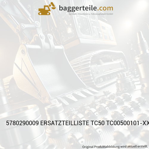 5780290009 ERSATZTEILLISTE TC50 TC00500101-XXXX