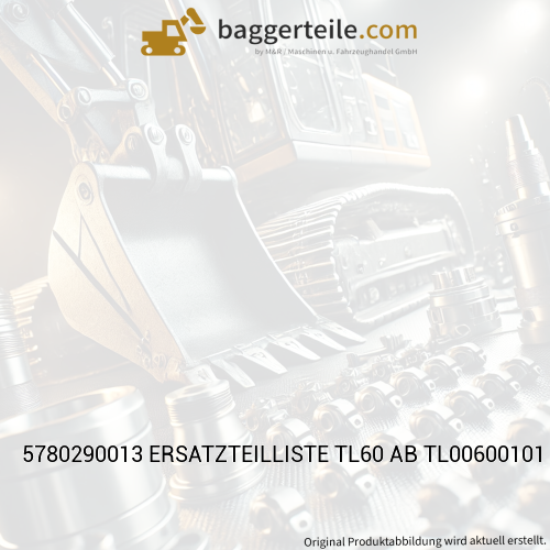 5780290013 ERSATZTEILLISTE TL60 AB TL00600101