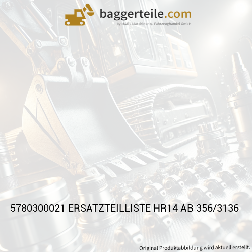 5780300021 ERSATZTEILLISTE HR14 AB 356/3136
