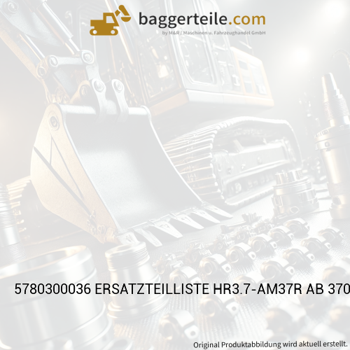 5780300036 ERSATZTEILLISTE HR3.7-AM37R AB 3700AR/0099