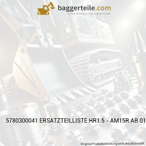 5780300041 ERSATZTEILLISTE HR1.5 - AM15R AB 01500R/0100
