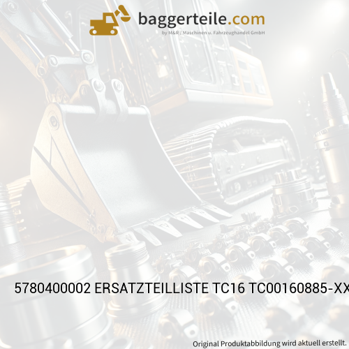 5780400002 ERSATZTEILLISTE TC16 TC00160885-XXXX FR
