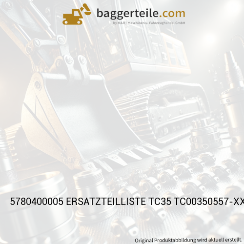 5780400005 ERSATZTEILLISTE TC35 TC00350557-XXXX FR