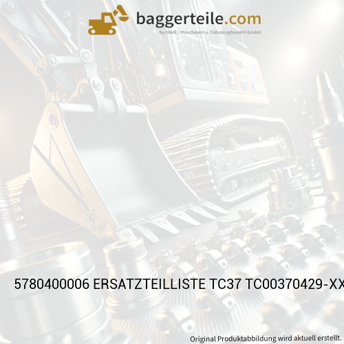 5780400006 ERSATZTEILLISTE TC37 TC00370429-XXXX FR