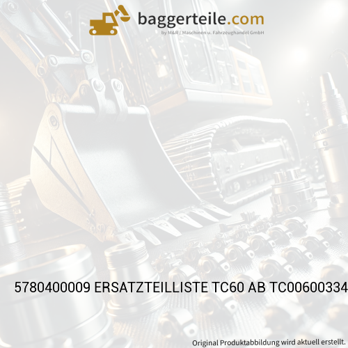 5780400009 ERSATZTEILLISTE TC60 AB TC00600334