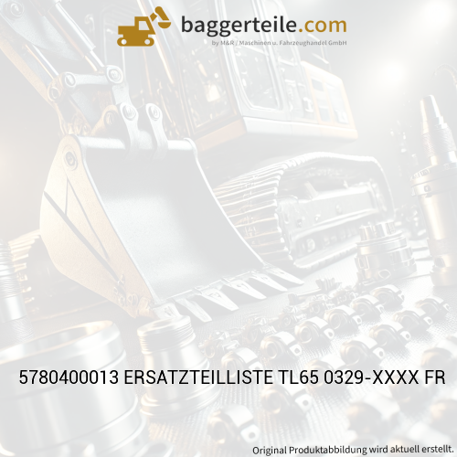 5780400013 ERSATZTEILLISTE TL65 0329-XXXX FR
